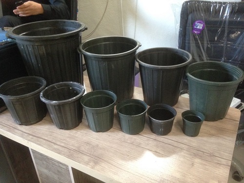 گلدان پلاستیکی بازیافتی